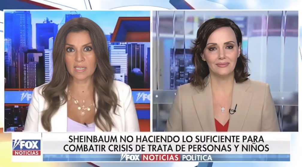 Lilly Téllez se lanza conta Sheinbaum por trata de personas