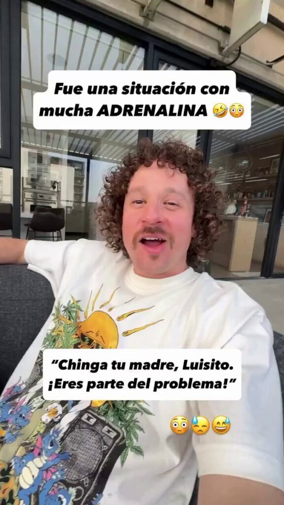 Luisito Comunica marcha contra gentrificación 