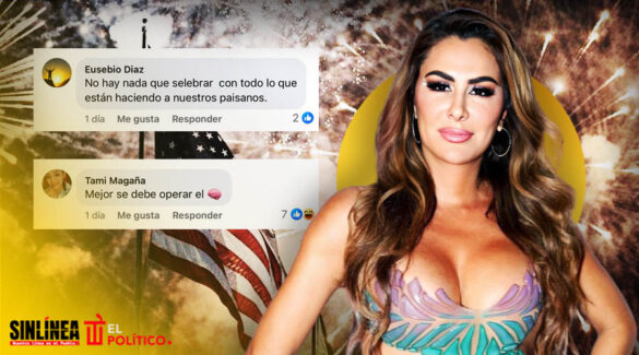 Ninel Conde festeja el 4 de julio pese a redadas en LA