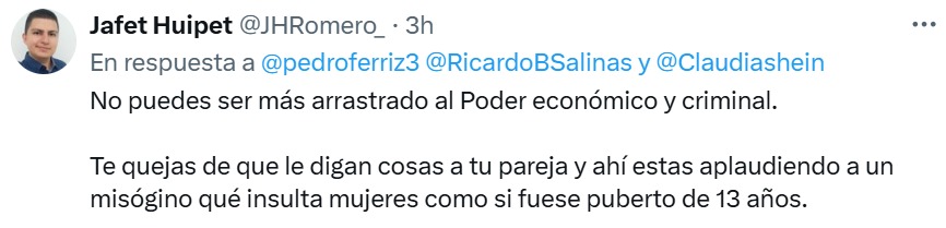 No puede ser más arrastrado