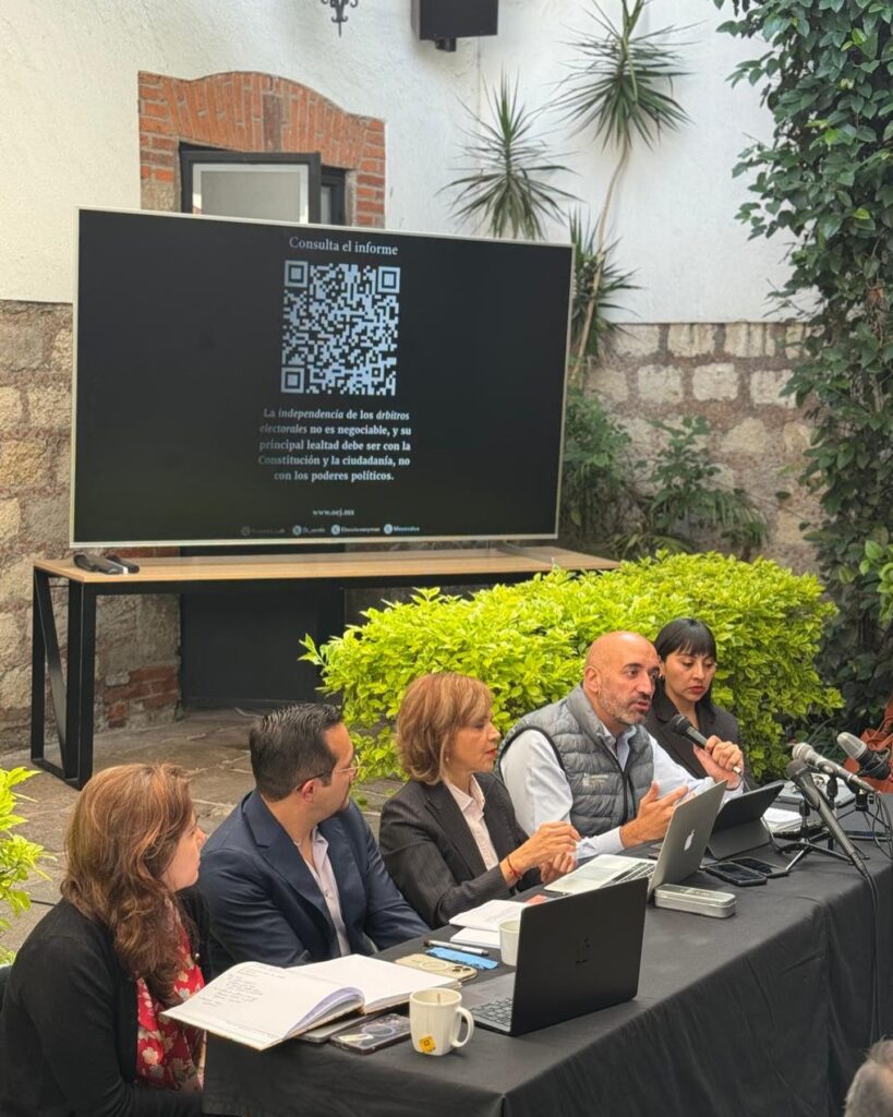 Presentan informe de Elección Judicial