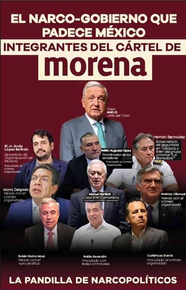 PRI comparte supuesta lista de narcopolíticos