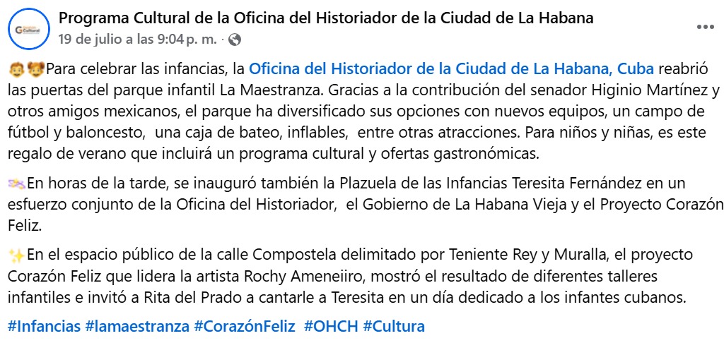 Programa La Habana
