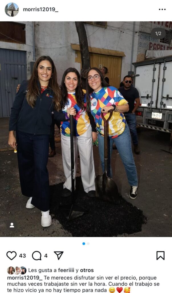 Publicacion asistente Alessandra Rojo