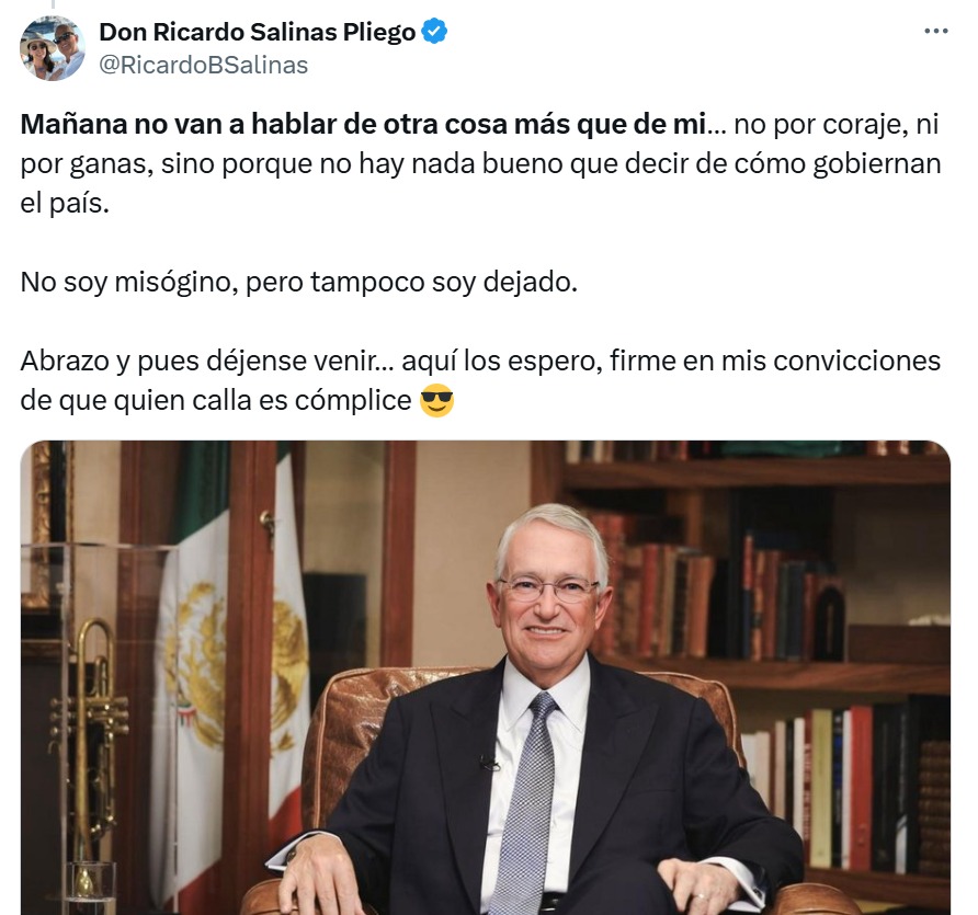 Salinas no es misógino