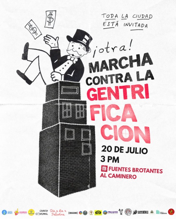 Segunda marcha contra la gentrificación