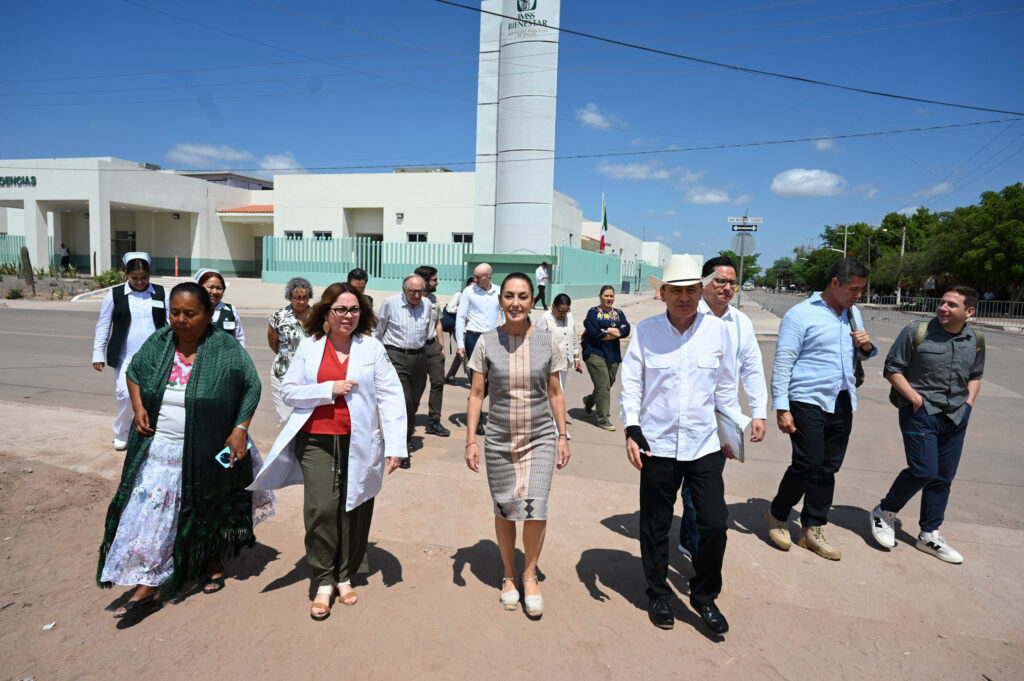 Sheinbaum inaugura hospital Sonora