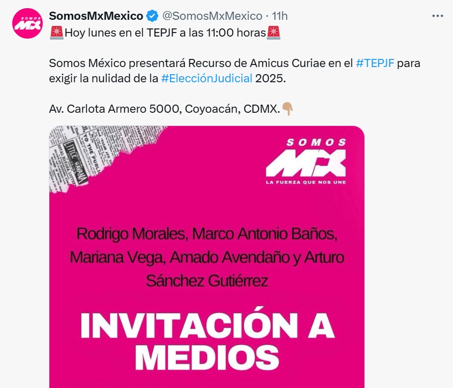 Somos México en X