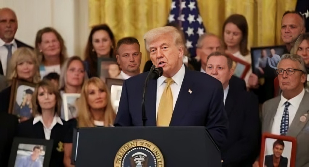 Trump firma Ley contra fentanilo
