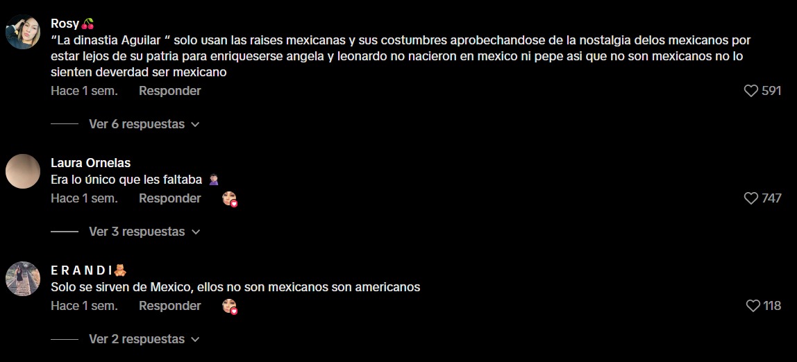 Tiunden a Ángela Aguilar