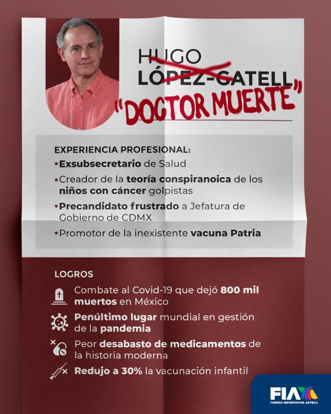 TV Azteca se burla de López-Gatell