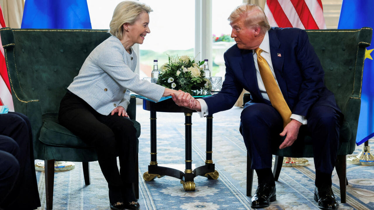 Ursula Von Der Leyen y Trump