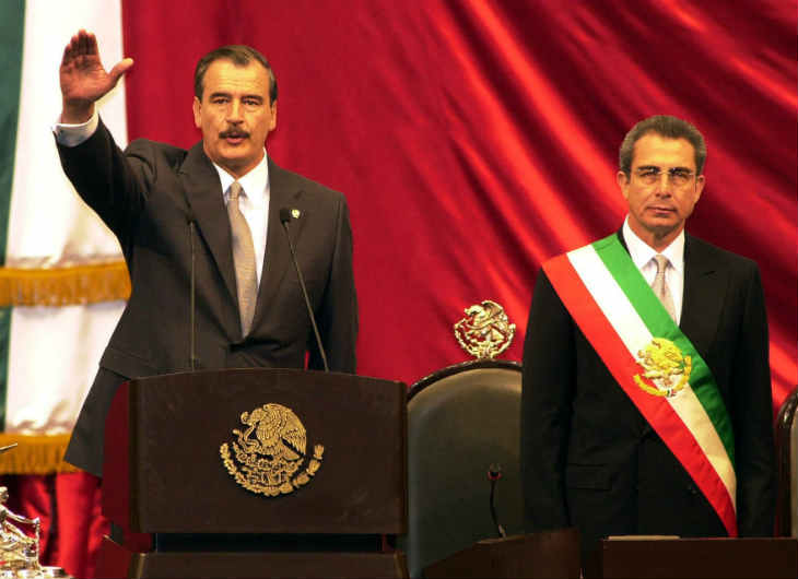 Vicente Fox y Zedillo