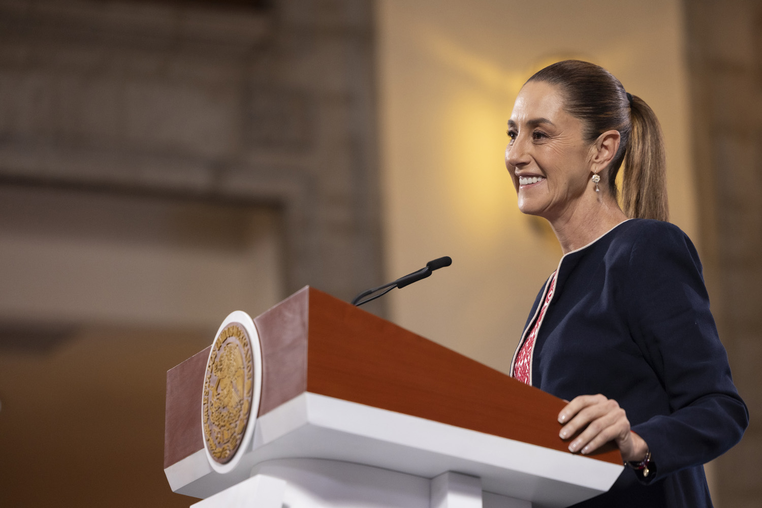 Claudia Sheinbaum previo primer informe Mañanera