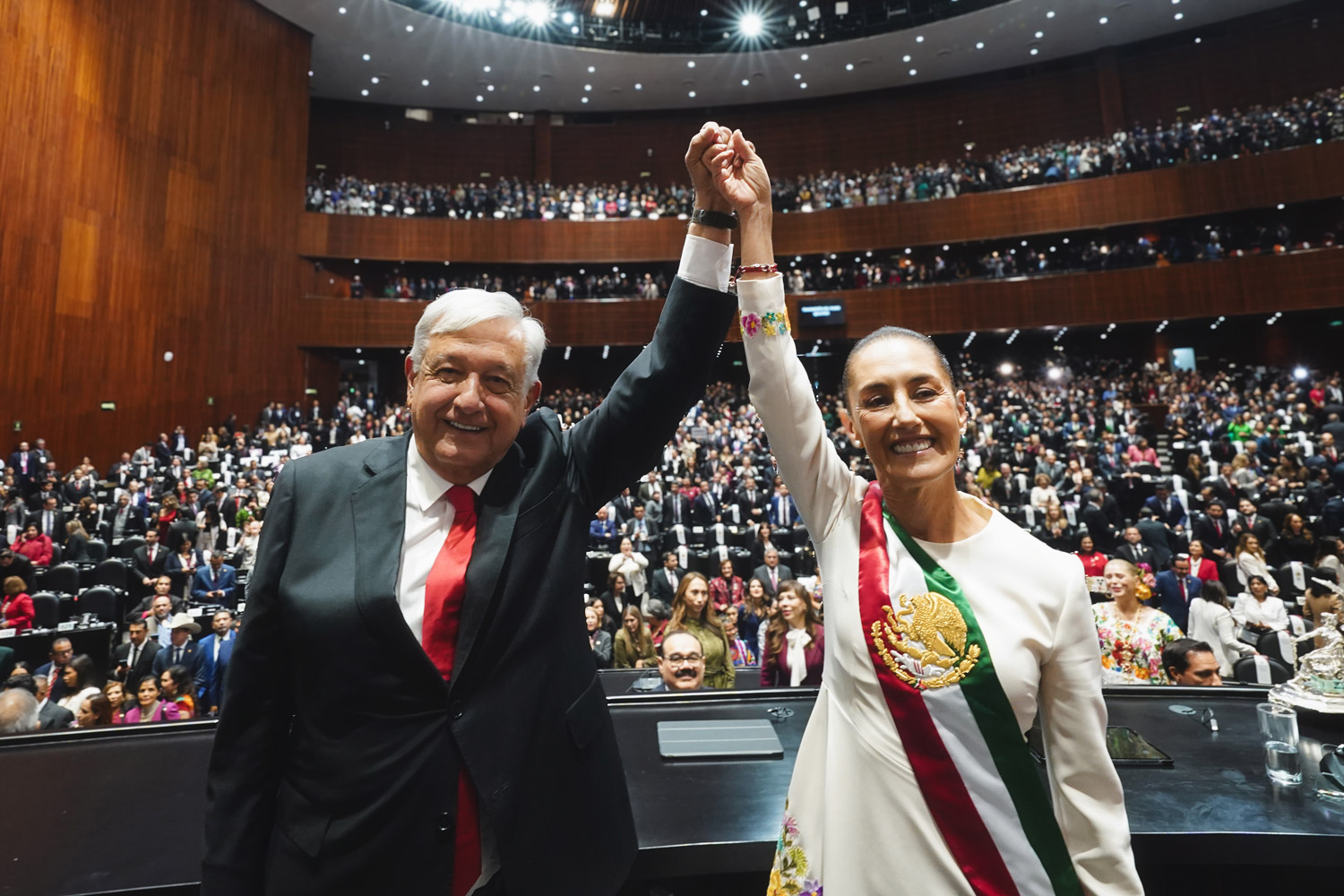 AMLO y Sheinbaum, proyectos