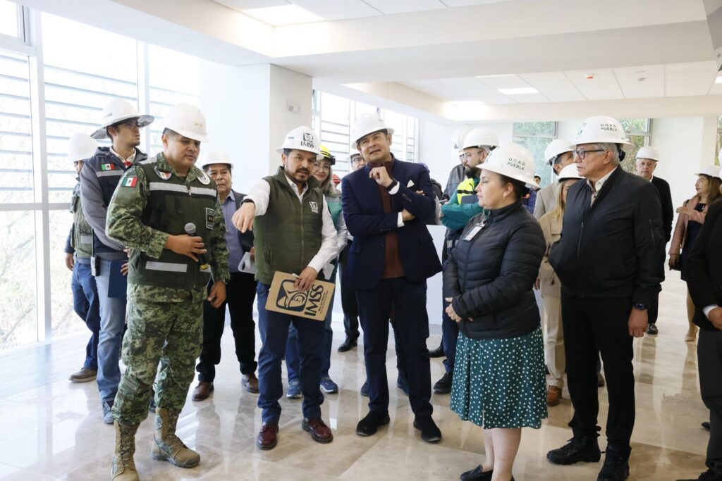Armenta avances hospital Puebla