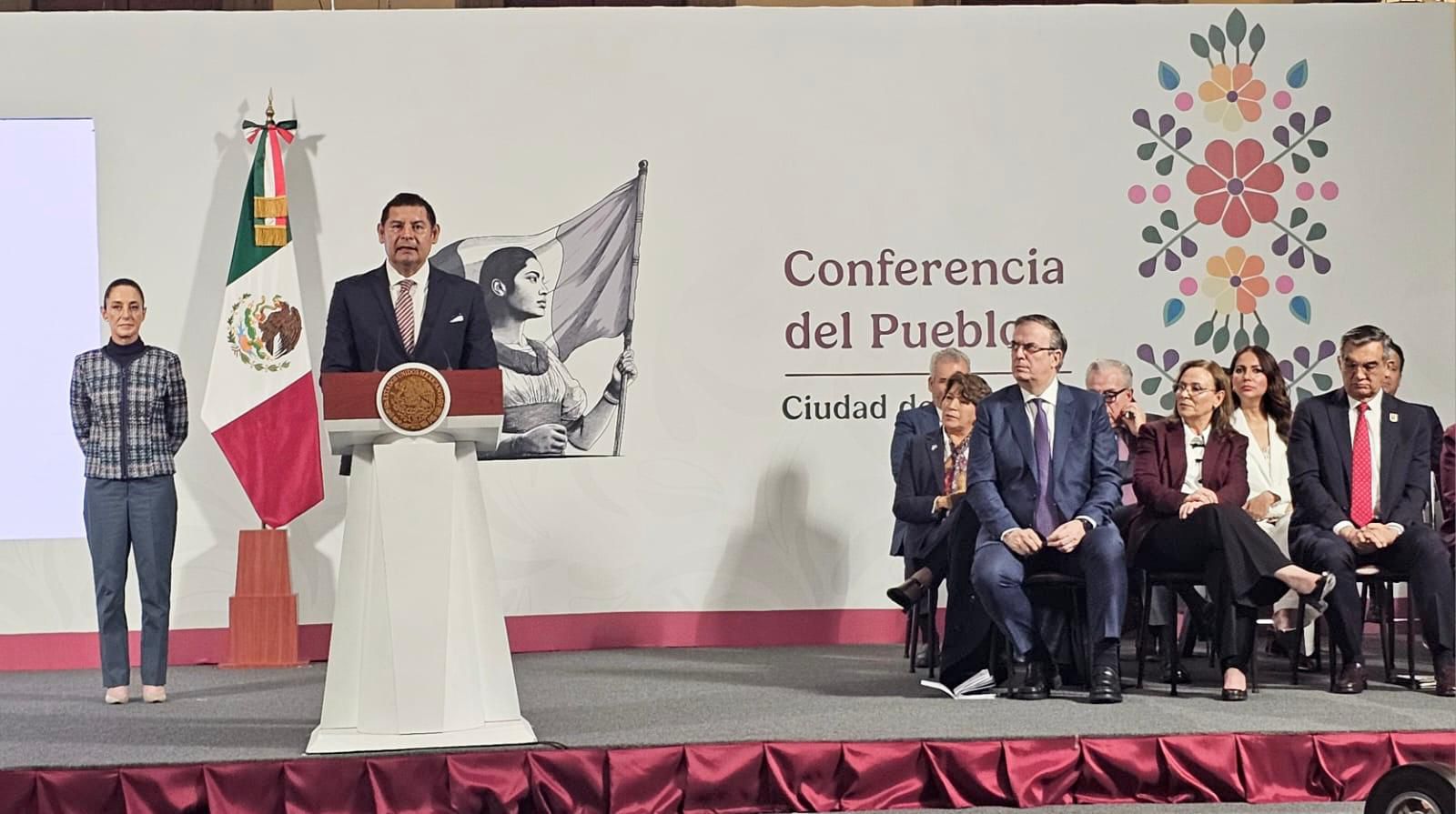 Armenta impulsa desarrollo econnómico en coordinación con el gobierno federal
