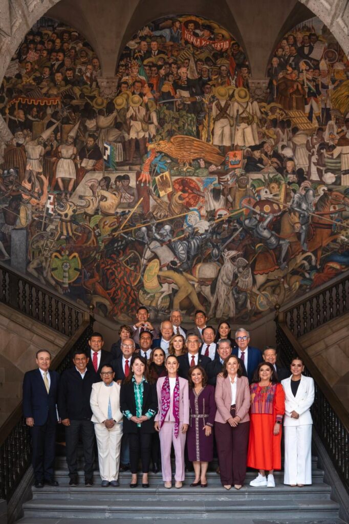Armenta en reunión con Sheinbaum