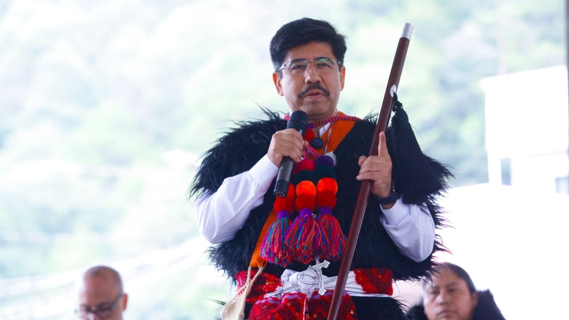 Bastón de mando Hugo Aguilar 