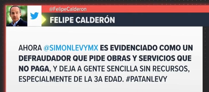Calderón vs Simón Levy