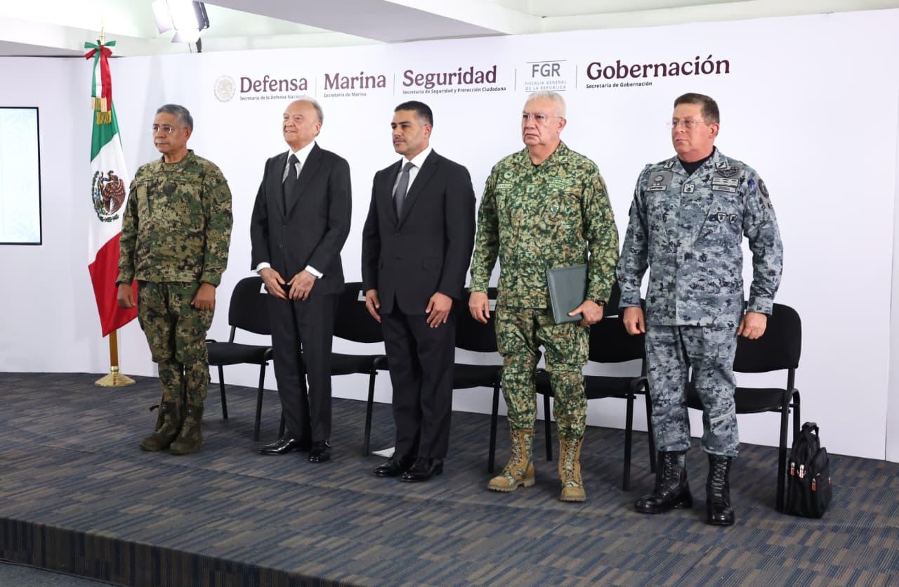 Conferencia de prensa de gabinete de Seguridad 