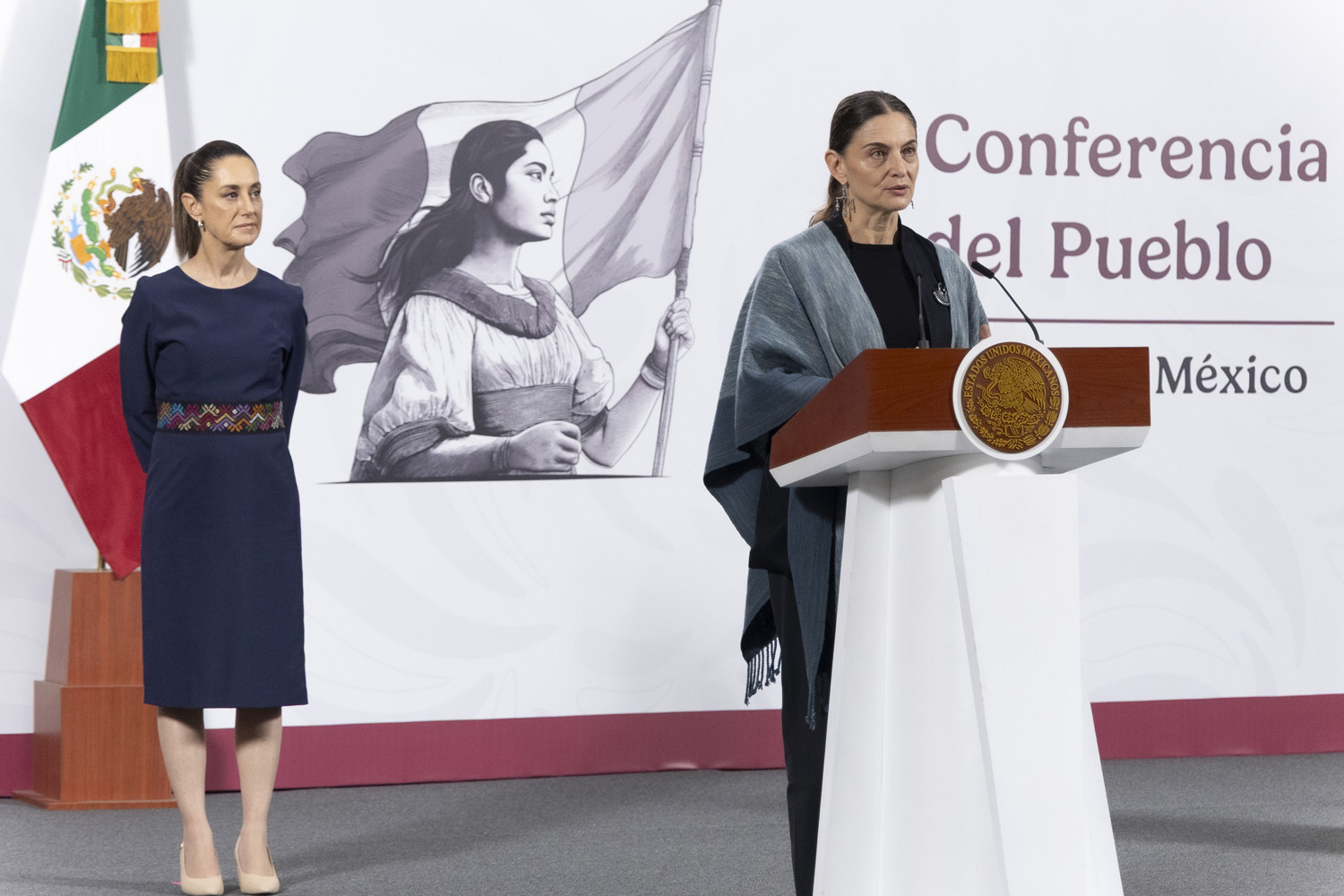 Marina Núñez Bespalova, subsecretaria de Desarrollo Cultural de la Secretaría de Cultura