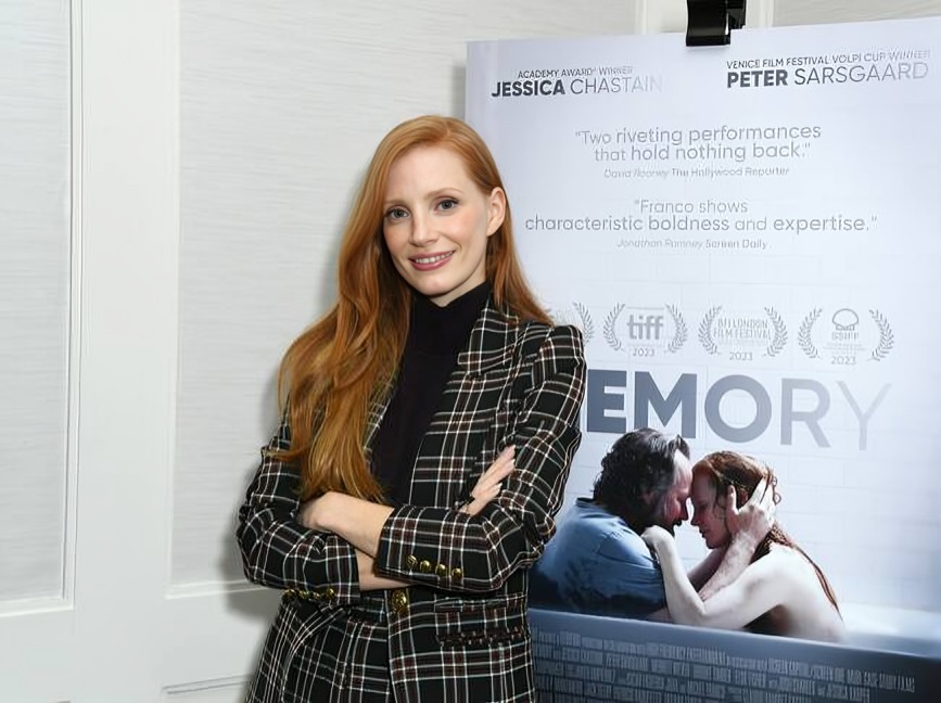 Jessica Chastain asegura que Sheinbaum la inspira