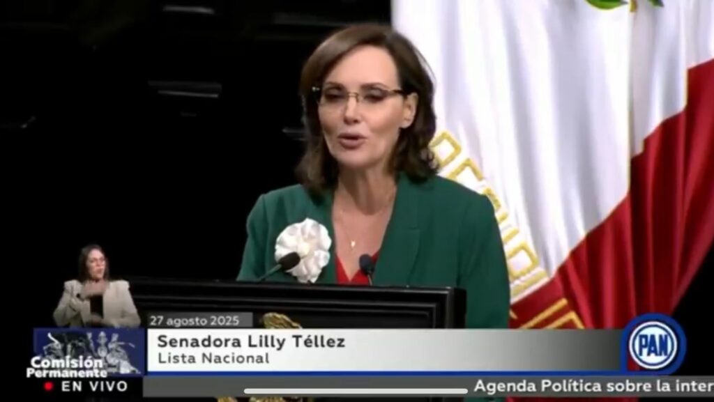 Lilly Téllez acusa a morenistas de traidores
