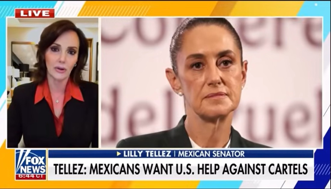 Lilly Téllez se burla de Sheinbaum