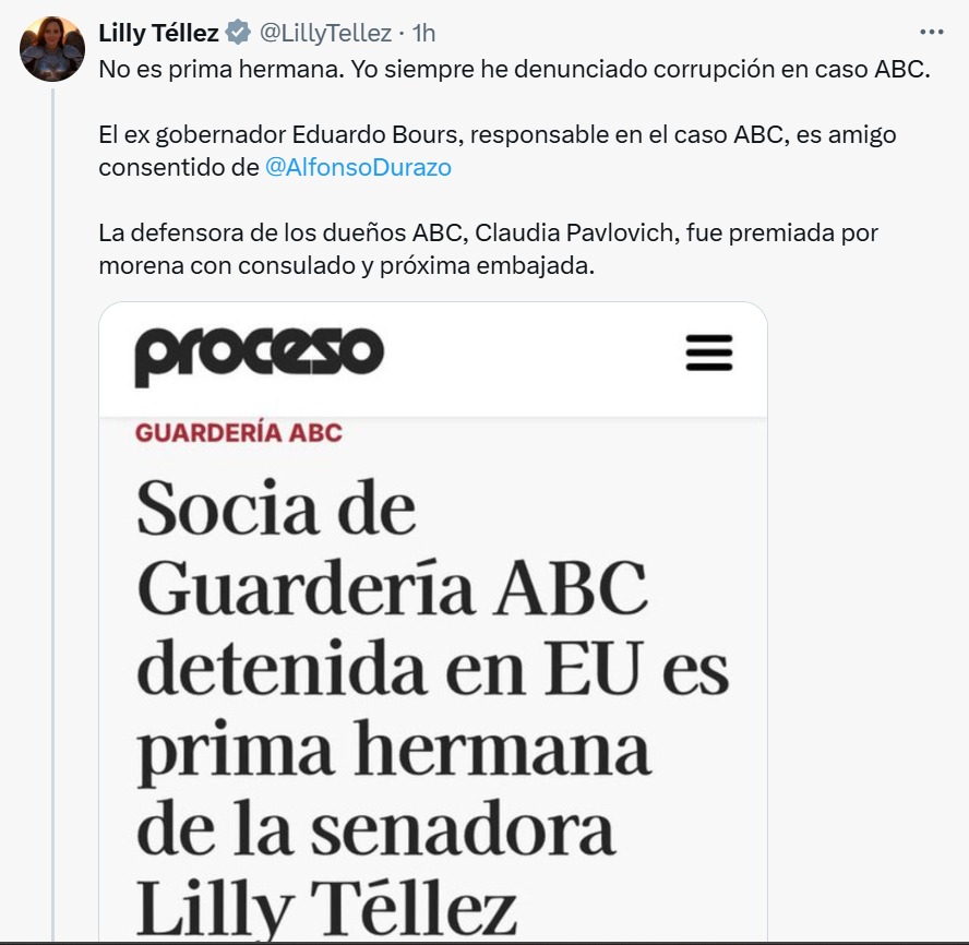 Lilly Téllez caso Guardería ABC