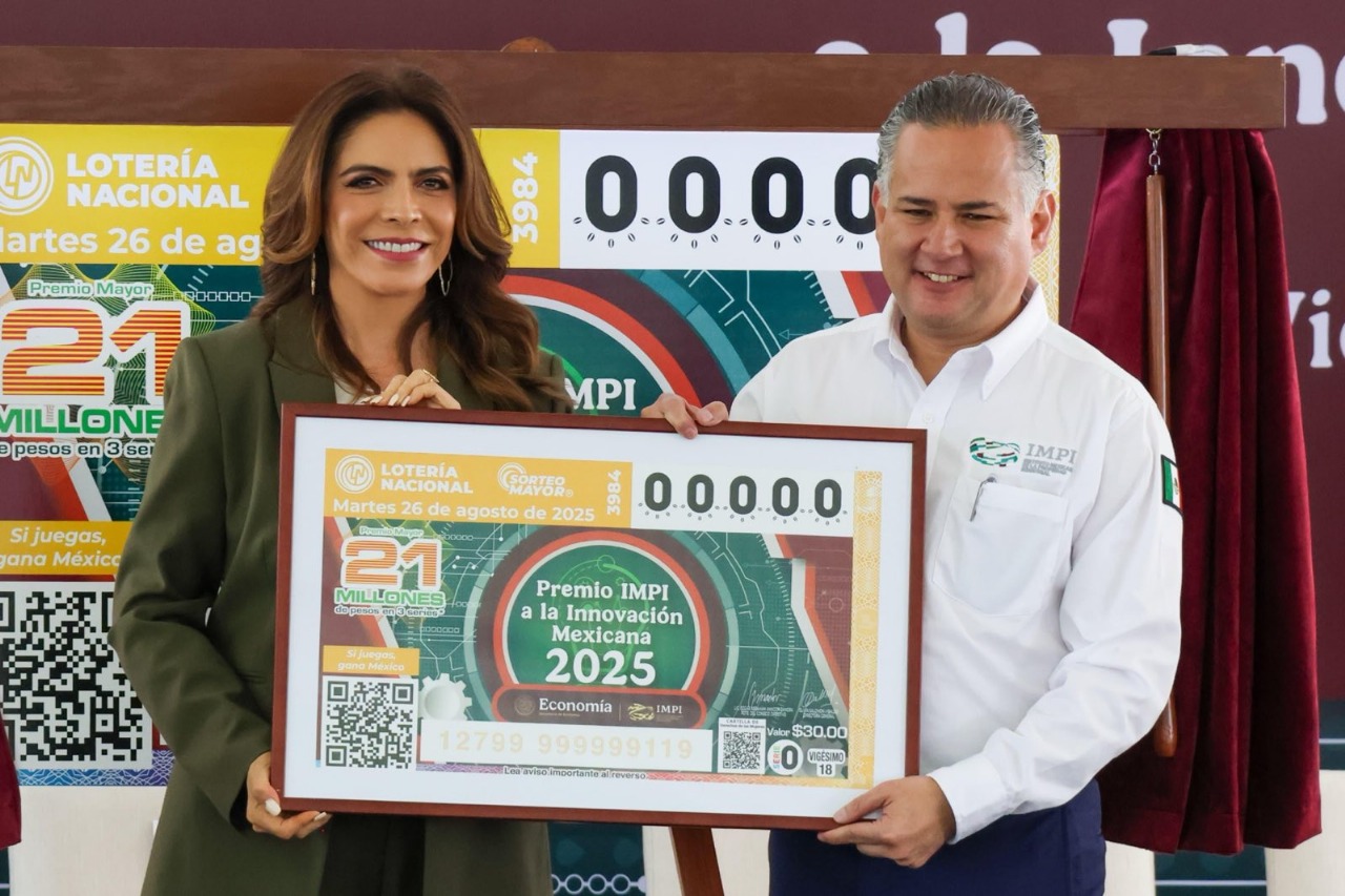 Lotería Nacional presenta nuevo boleto 