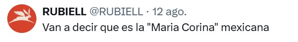 María Corina mexicana