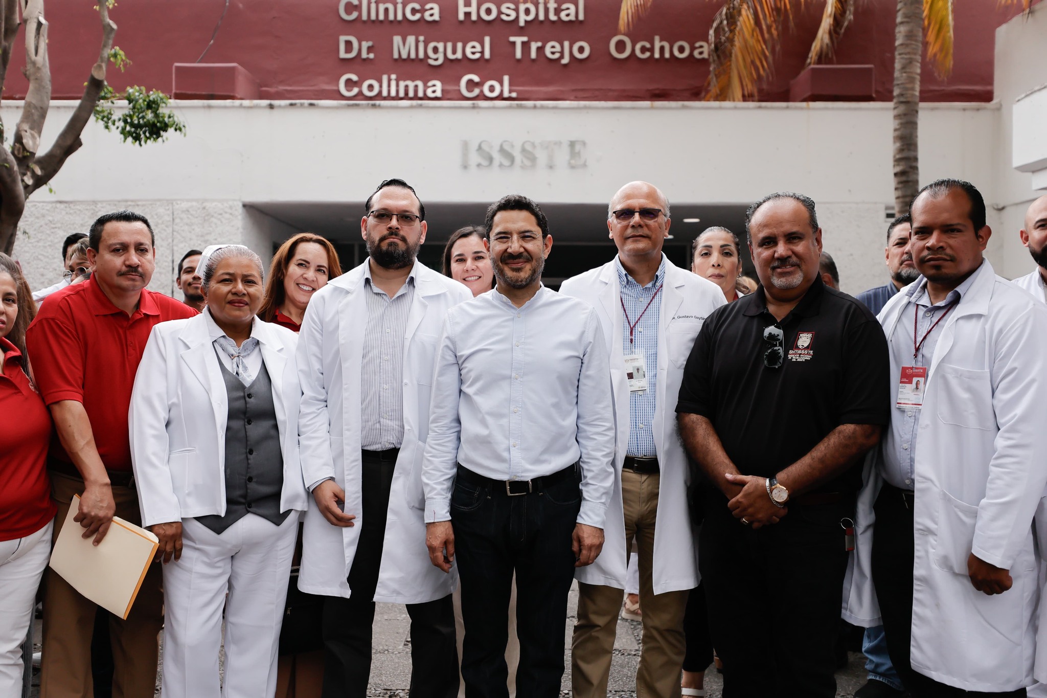 Martí Batres visita Colima 