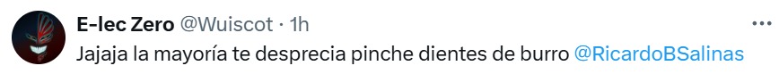 Mayoría lo desprecia