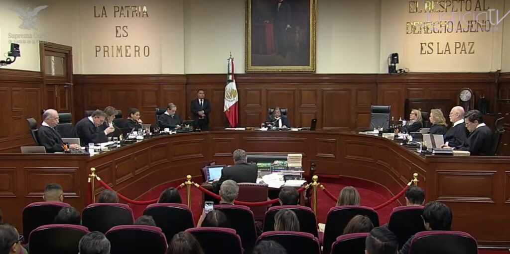 Norma Piña en Pleno SCJN