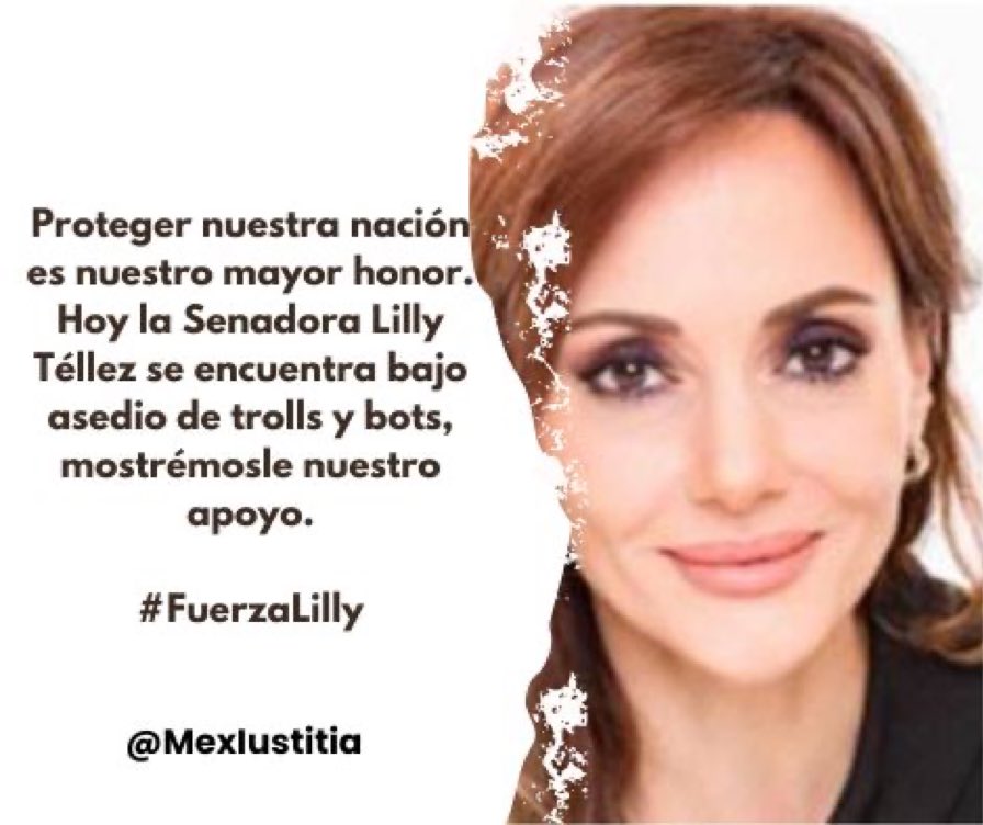 Oposición apoya a Lilly Téllez