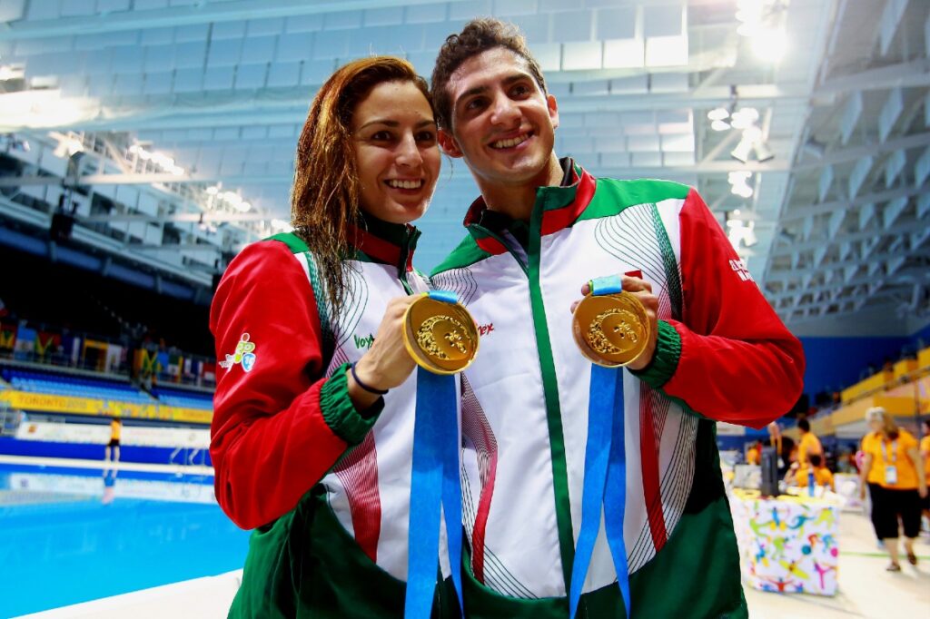 Paola Espinosa y Rommel Pacheco
