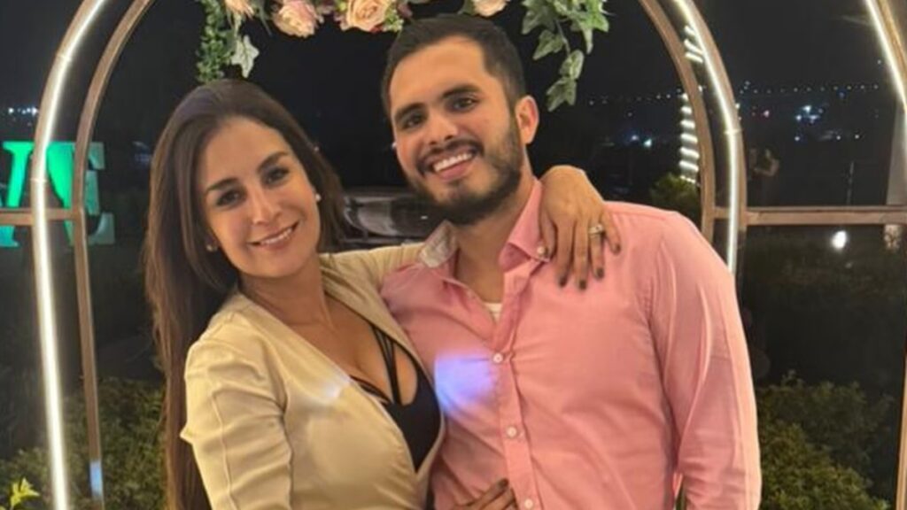 Pollo García y Paola Espinosa