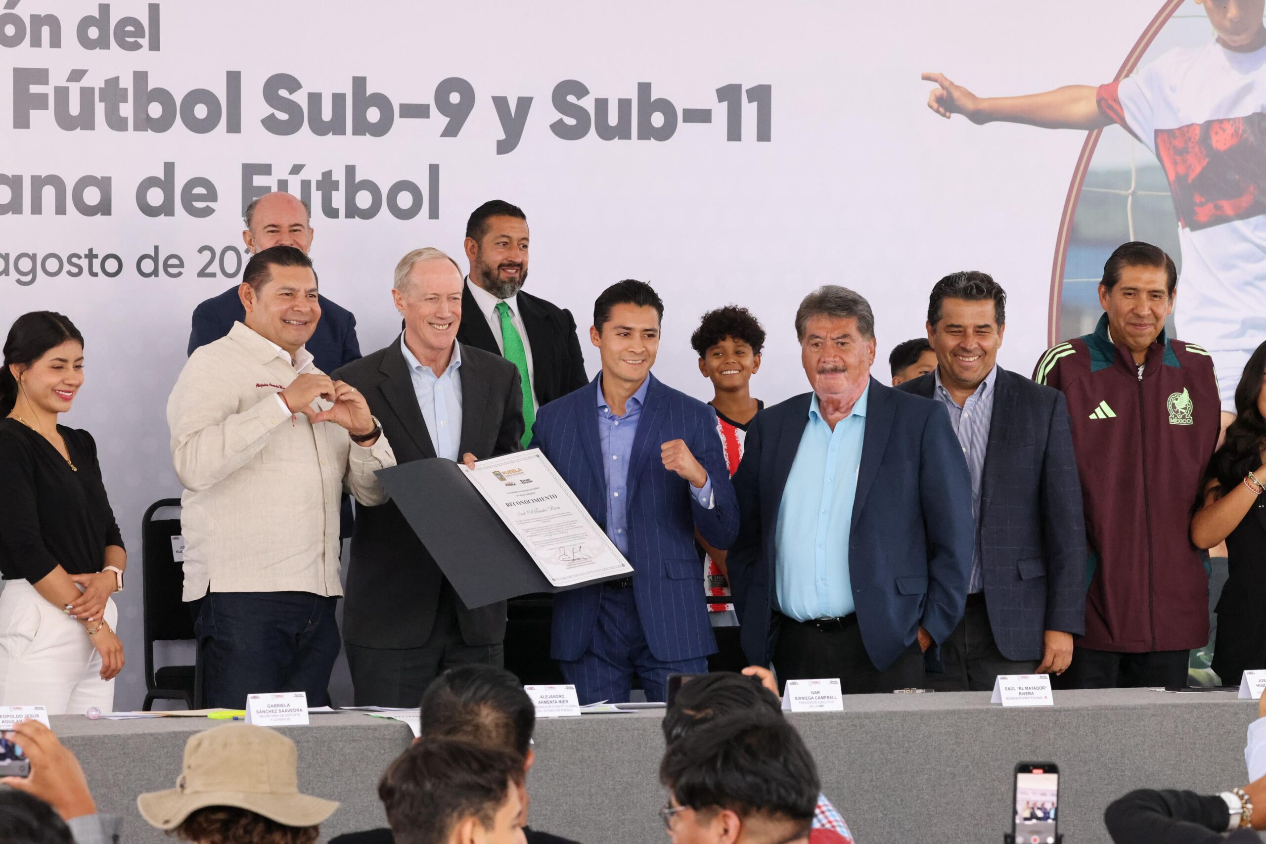 Puebla, sede del Campeonato Nacional de Futbol Sub-9 y Sub-11