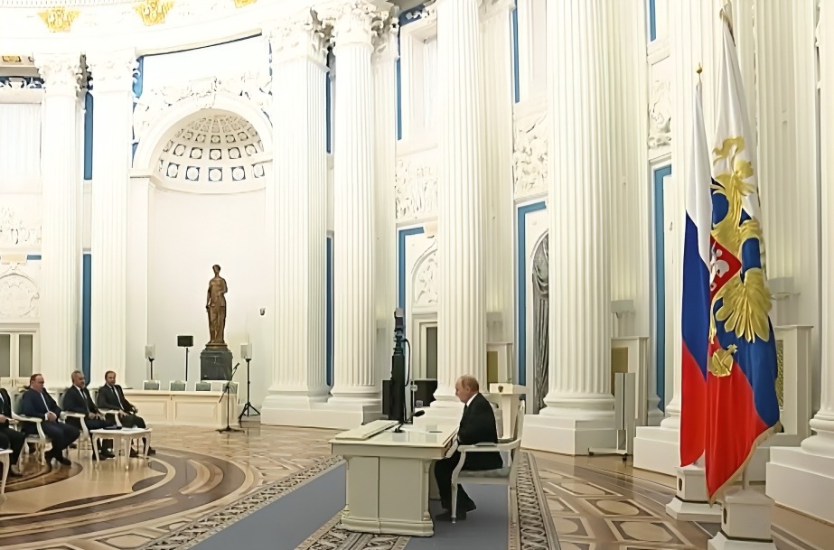 Putin en el Kremlin