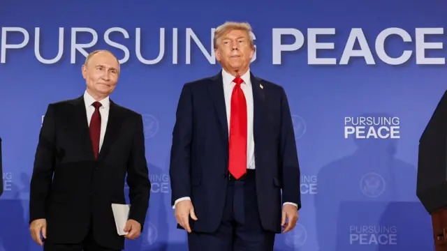 Putin y Trump en Alaska