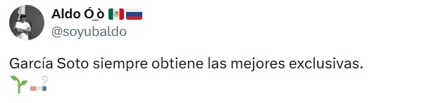 Redes tunden a García Soto