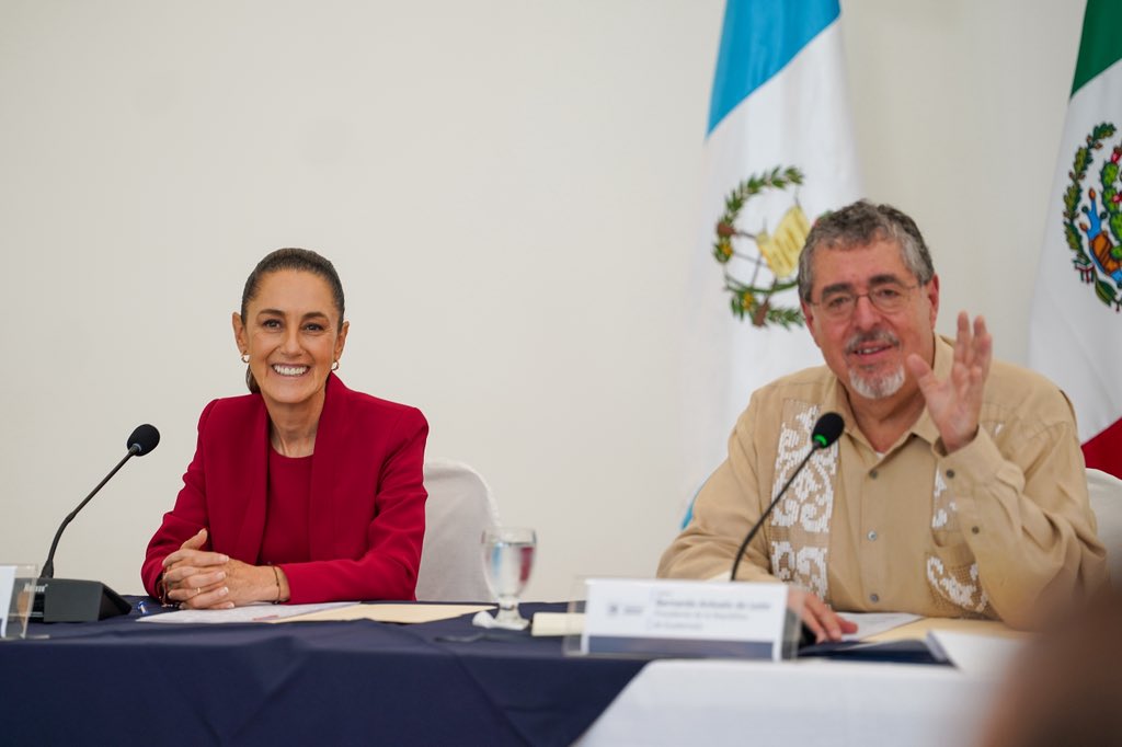 Reunión Sheinbaum-Arévalo