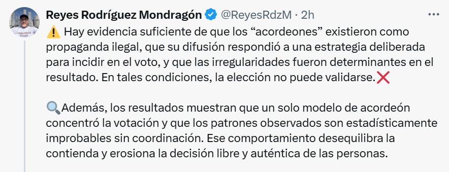 Reyes Rodríguez X