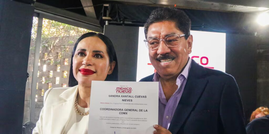 Sandra Cuevas buscará la jefatura de la CDMX