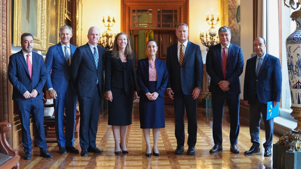 Sheinbaum reunión Walmart