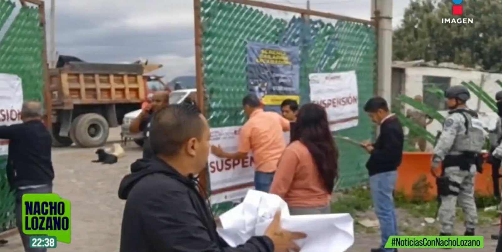 Suspenden obras Ecatepec