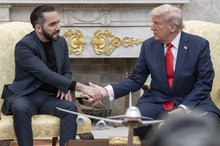 Trump y Bukele