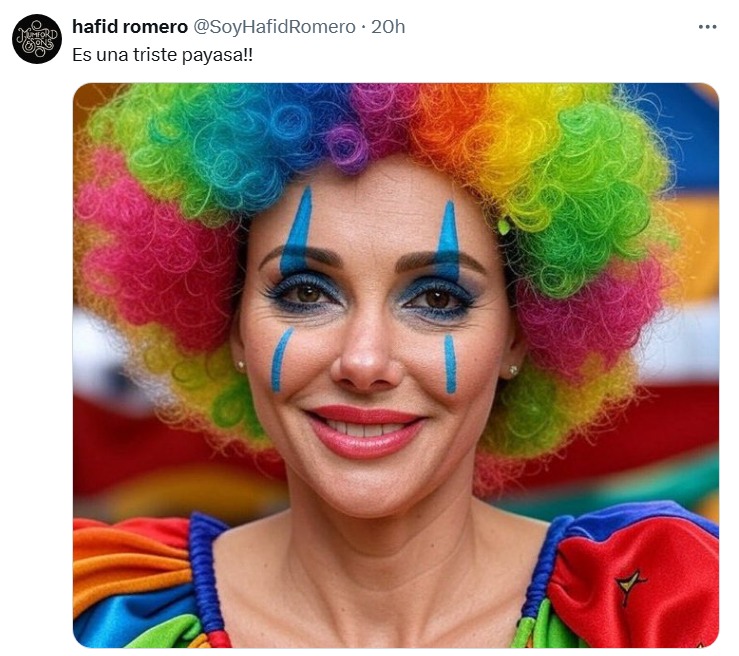 Usuarios critican a Lilly Téllez