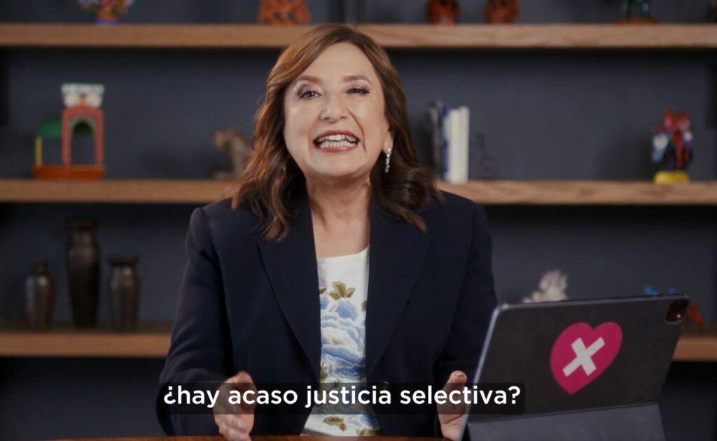 Xóchitl Gálvez, caso hermana